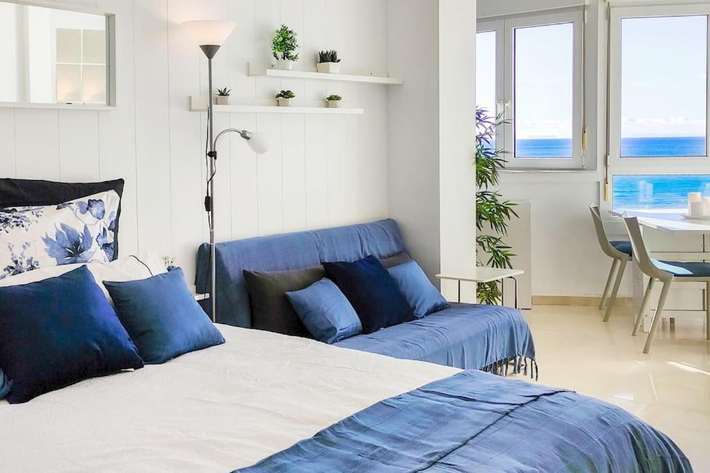 شقة Algaida Beachfront - Seaview Studio Costa Del Sol Sitio de Calahonda المظهر الخارجي الصورة