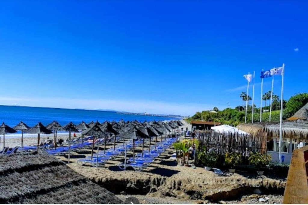 شقة Algaida Beachfront - Seaview Studio Costa Del Sol Sitio de Calahonda المظهر الخارجي الصورة