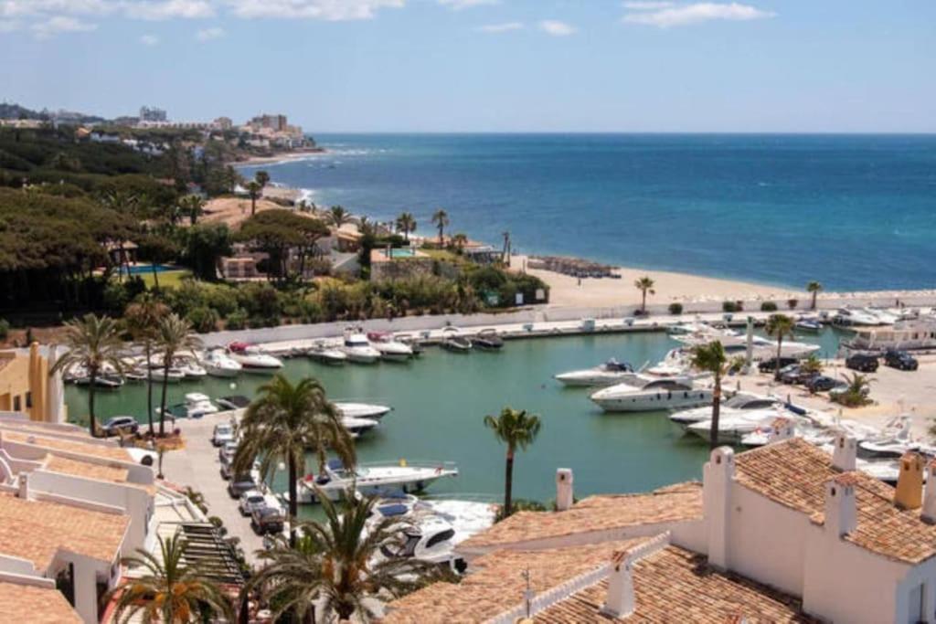 شقة Algaida Beachfront - Seaview Studio Costa Del Sol Sitio de Calahonda المظهر الخارجي الصورة